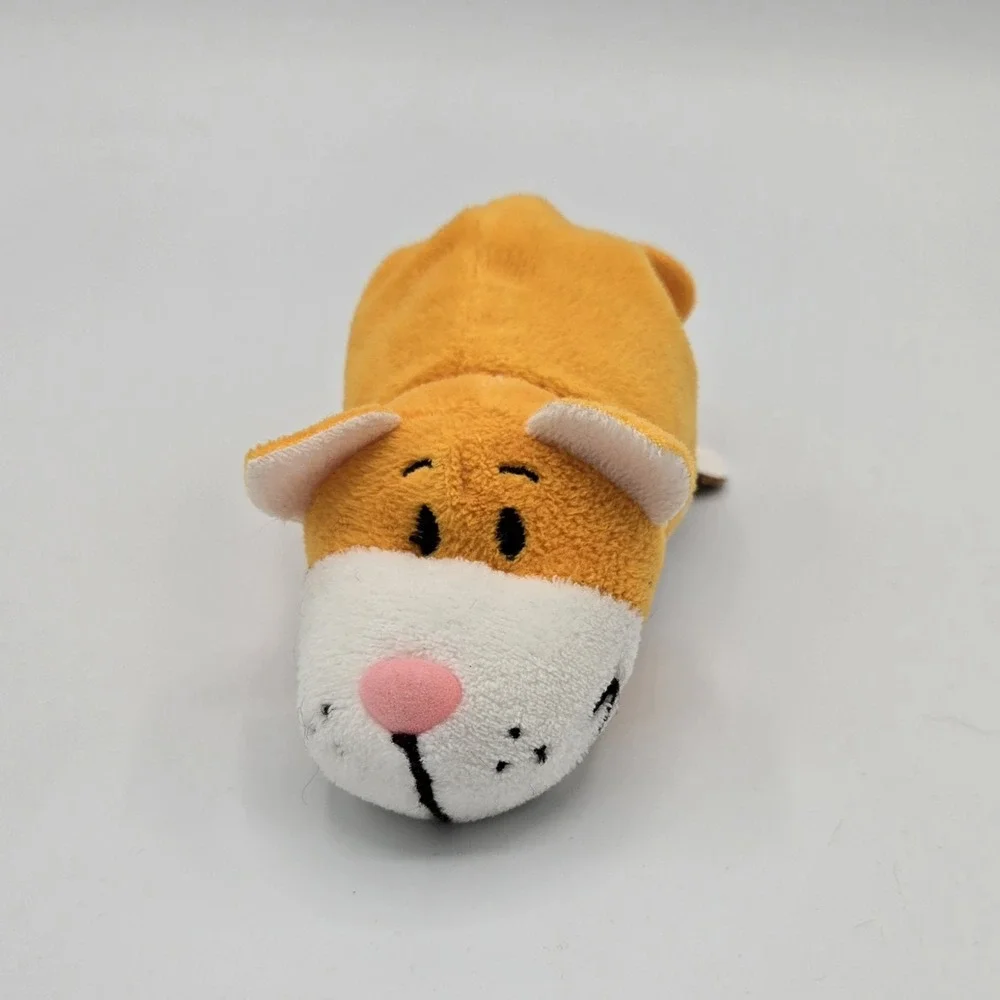Jay‎ Play Little Flip Zees Plush Dog Cat Brown Orange Yellow